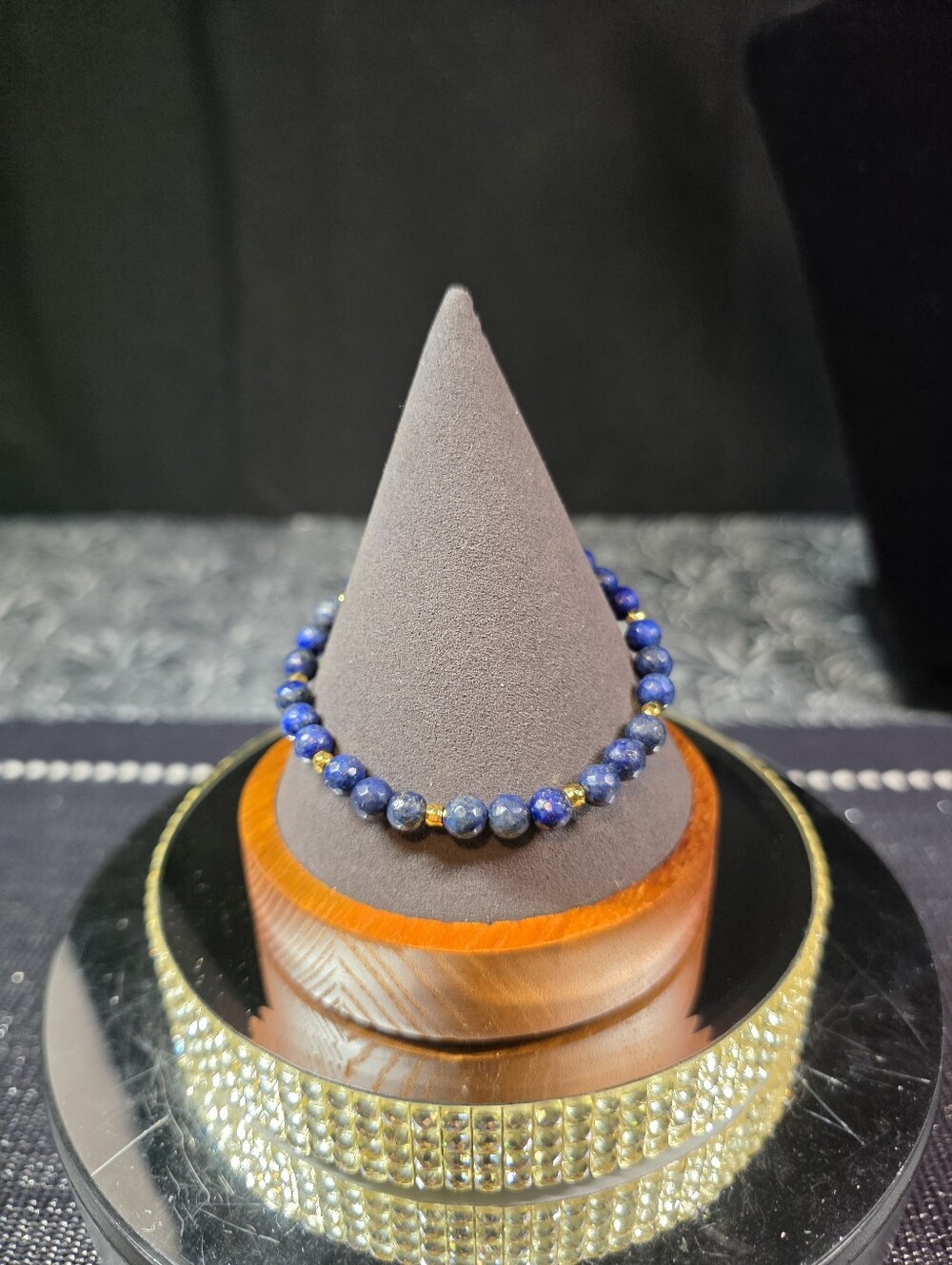 Gorjana Power Gemstone Blue Lapis Lazuli Beaded Braclet